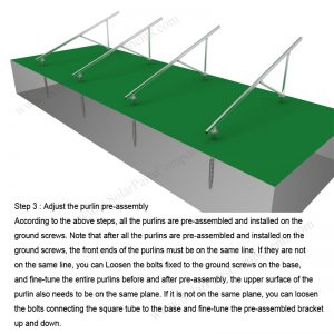 Solar Ground Installation-SPC-GA20-4H-CA-Step-3-1