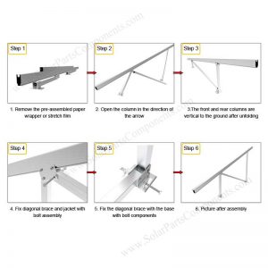 Solar Ground Installation-SPC-GA20-4H-CN-Step-1