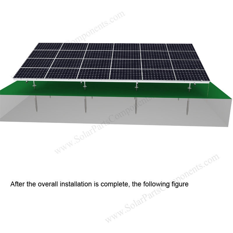 Solar Ground Installation-SPC-GA20-4H-CN-Step-10-2 Solar Ground Installation-SPC-GA20-4H-CN-Step-10-2