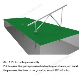 Solar Ground Installation-SPC-GA20-4H-CW-Step-2-1