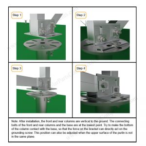 Solar Ground Installation-SPC-GA20-4H-CW-Step-2-2