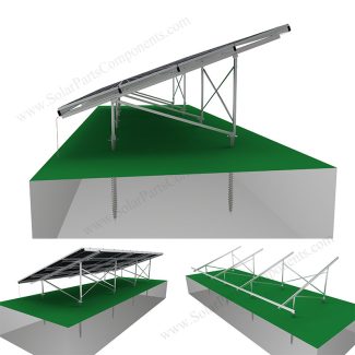 aluminum alloy solar ground racking