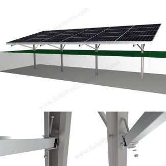 single pile ground mounts