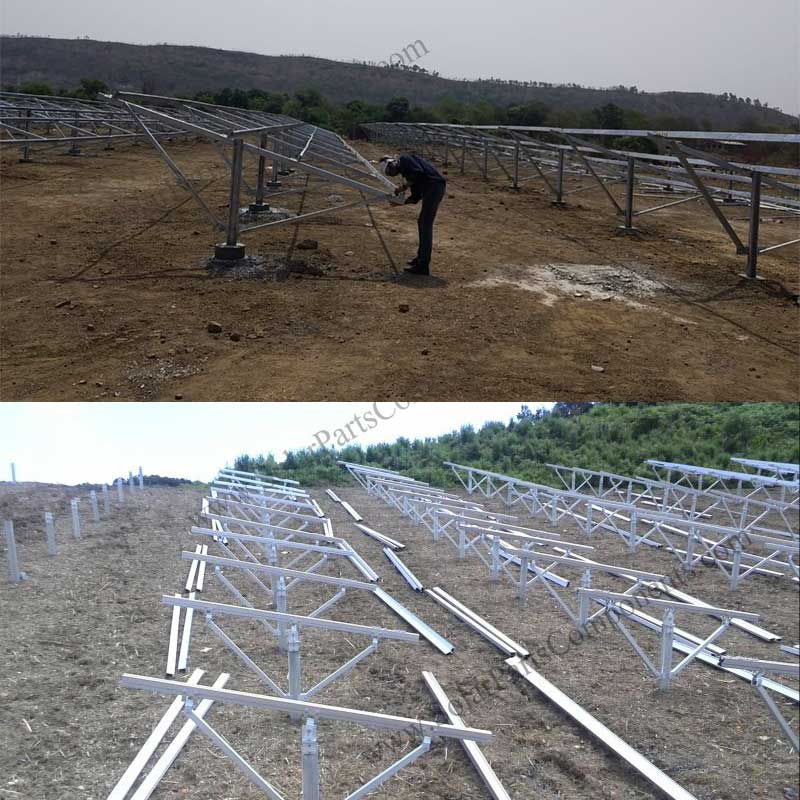 solar Pile Ground Mounting