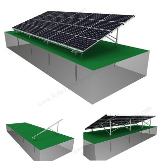 solar ground racking express install