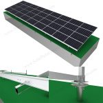 Solar ground mount landscape,SPC-GA-4H-N