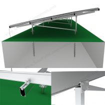 solar panel ground mounting system landscape orientation