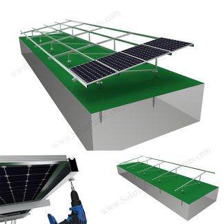 solar panel ground mounting horizontal