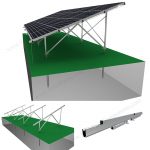 pv panel ground mount mounting,SPC-GA20-4H-CW