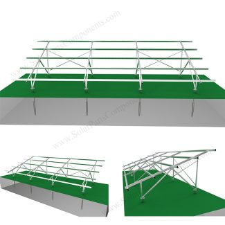 pv module ground mounts structure,SPC-GA20-4H-CW