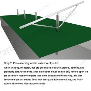 Solar Ground Installation-SPC-JA-4H-PCW-Step-2-2