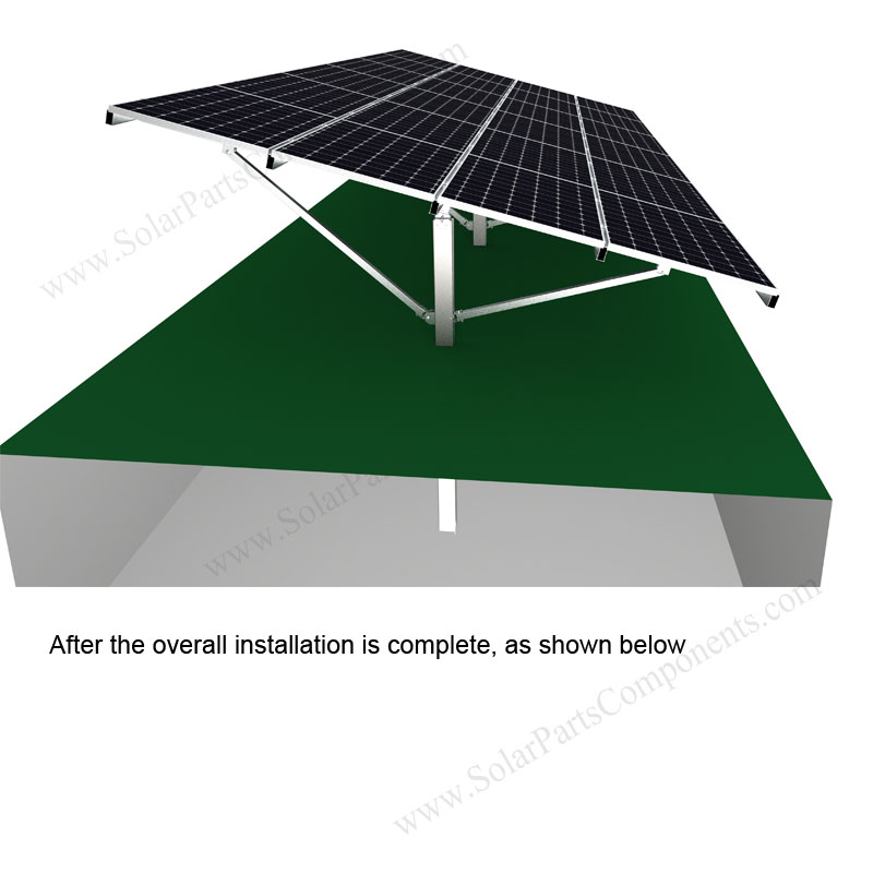 Solar Ground Installation-SPC-JA-4H-PCW-Step-9-4 Solar Ground Installation-SPC-JA-4H-PCW-Step-9-4