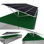 pillar solar mounting system