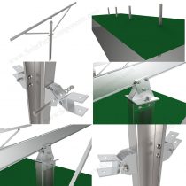 pillar support solar mounts