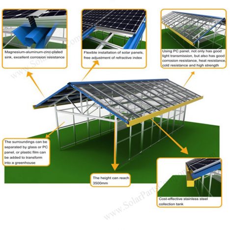 BIPV solar roof top