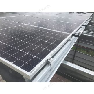 BIPV solar roof mounts