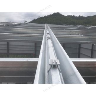 solar BIPV roof mounting system