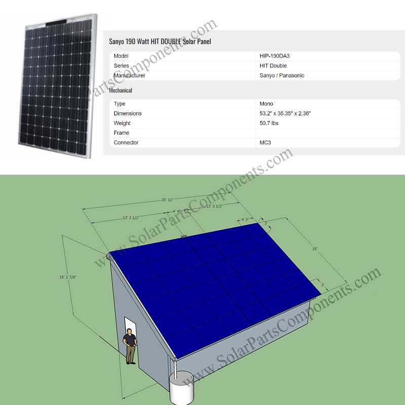 BIPV mounting kits for metal roof