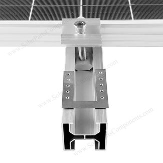 pv module grounding weebs for solar installation