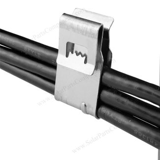 stainless steel solar pv cable clip