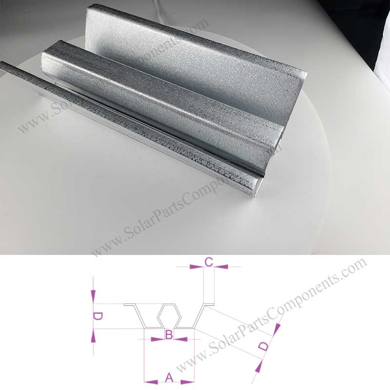 BIPV Water Guide Rail