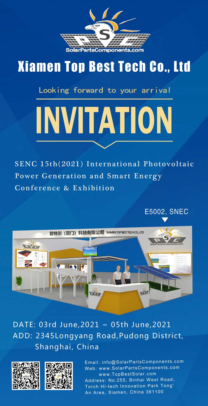SNEC PV POWER EXPO Shanghai, China SNEC PV POWER EXPO Shanghai, China
