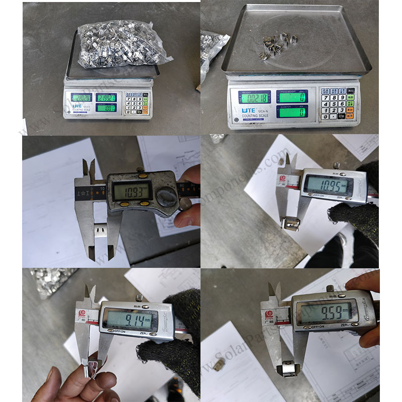 90 degree solar panel wire management clips