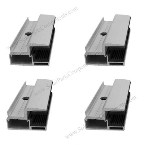 bifacial pv module end clamps