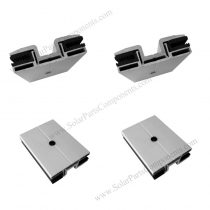 unframed solar panel mounting mid clamps