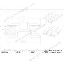 frameless solar module mid clamp sizes