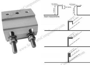 Standing seam roof clamp universal