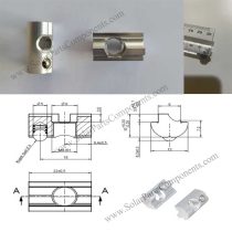 solar mounting ball nut