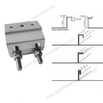 universal standing seam metal roofing clips