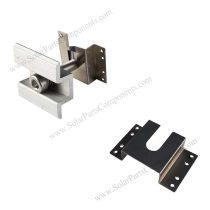 grounding earthing plate for solar mounts