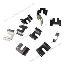 grounding earthing plate for solar panel racks