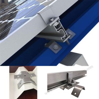 solar panel metal roof clamps