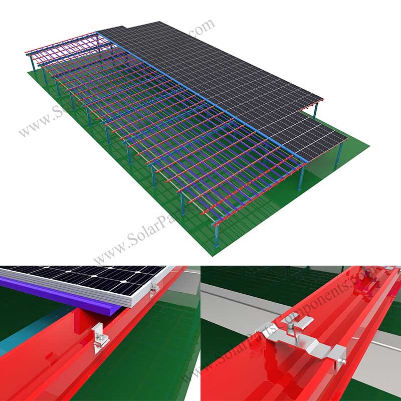 BIPV solar roof mounts SuperDyma