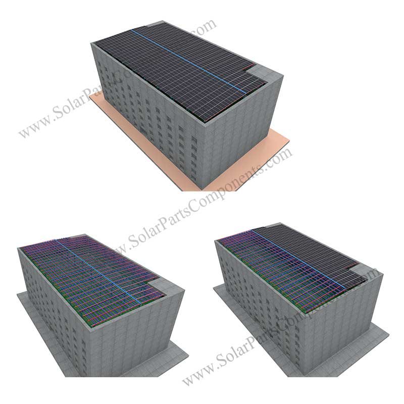 BIPV solar roof installation ZM275 SuperDyma high corrosion resistance