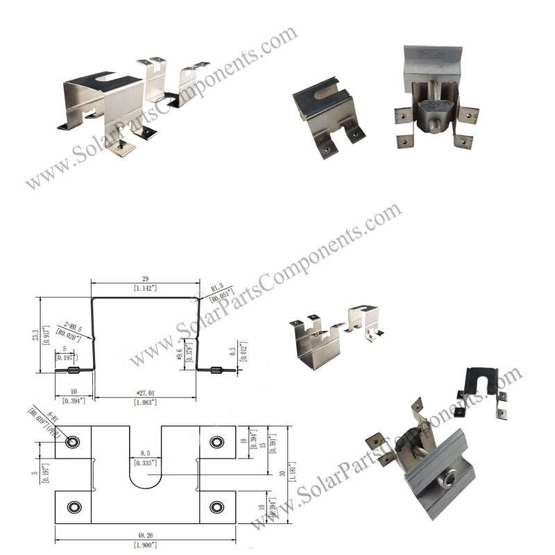 Earthing clip for solar Supplier