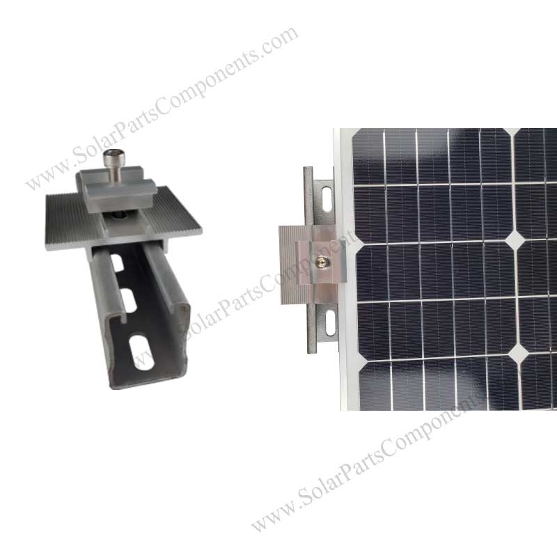 solar mounting galvanized steel rails