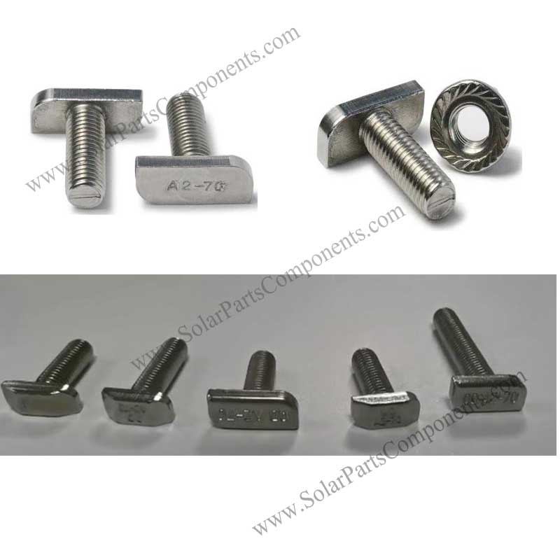 T shape bolt for solar mounted supplier