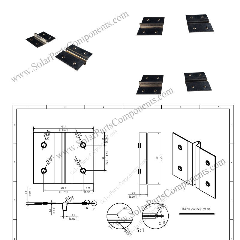 Grounding clip for solar wholesale factory