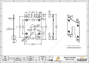 Electrical grounding clips for solar panel SPC-GW-28-EN