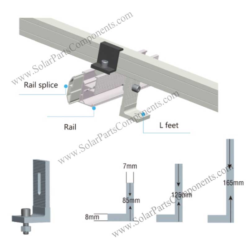 L foot bracket series