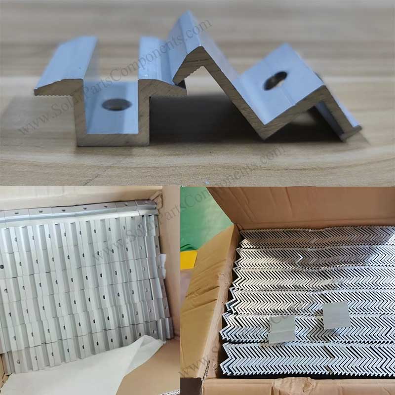 solar clamps for 45 / 46 mm pv modules