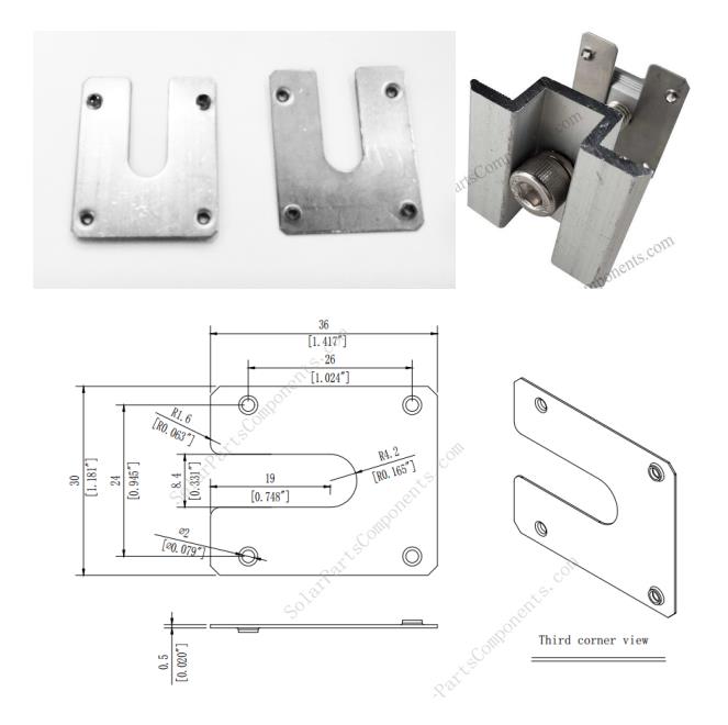 Solar electrical earthing clips factory 1