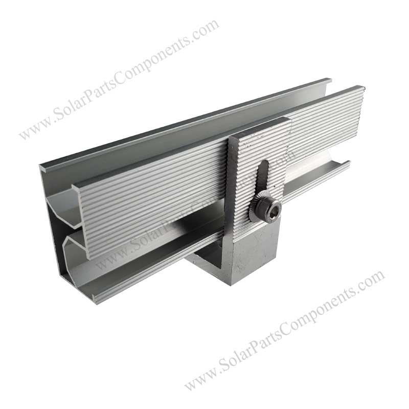 PV L brackets anodized aluminum