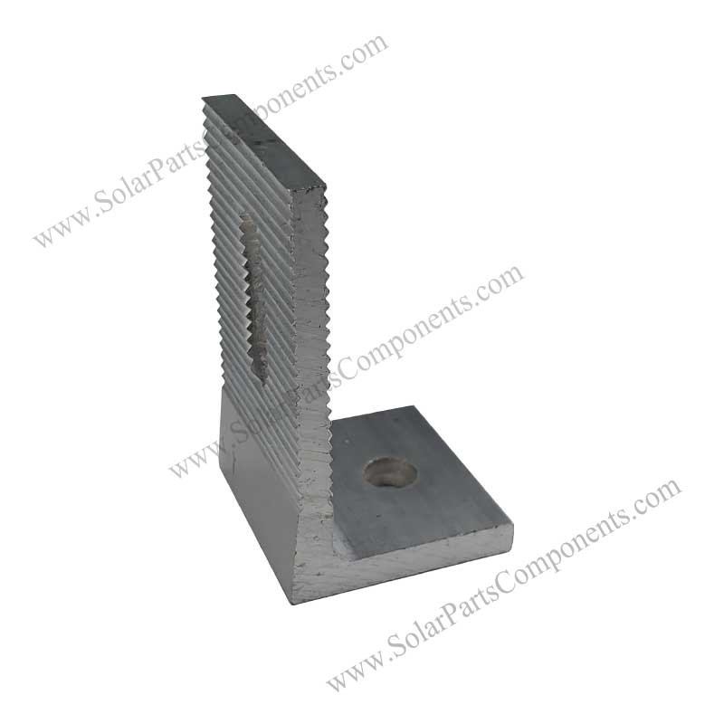 L foot bracket for solar mounting factory