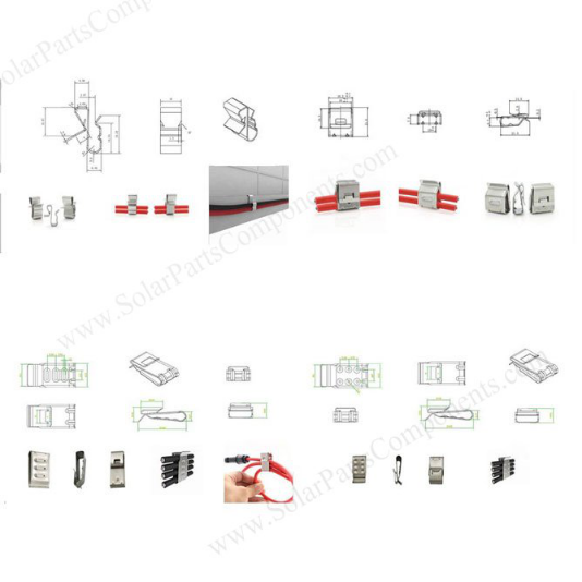 solar cable clips for solar panel