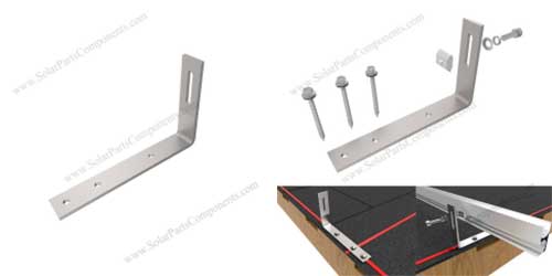 Asphalt tile Roof Hook for side mounting